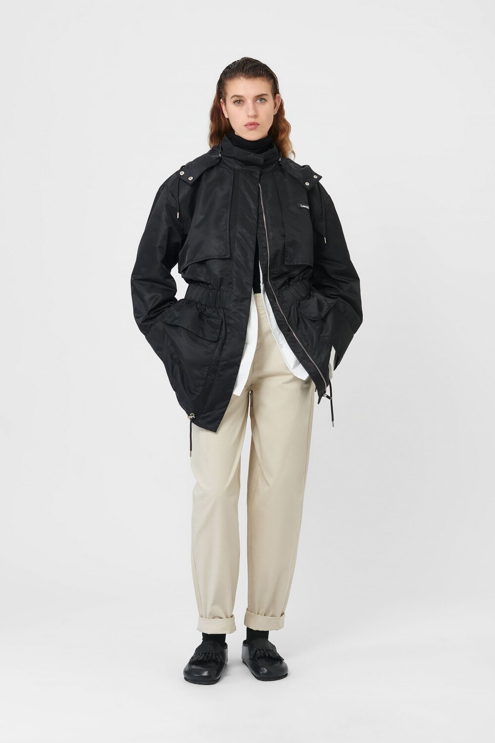 Penelope bomberjakke - sort